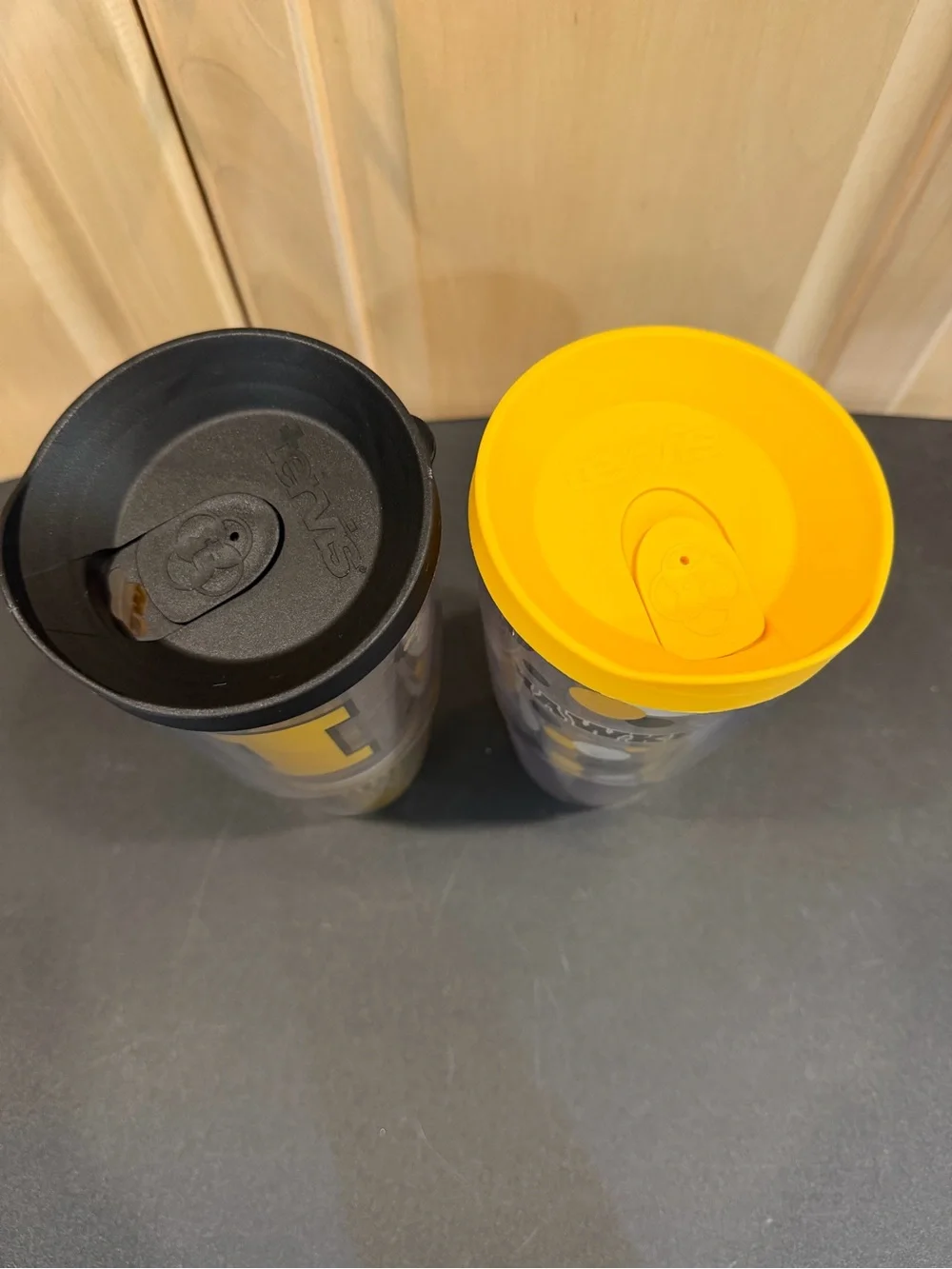 tervis University of Iowa Hawkeyes Yellow and Black Tumblers - Set of 2